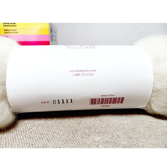 Knit Picks Bare Wool Roving & Wilton Icing colors (New) Set - Picture 5 of 6